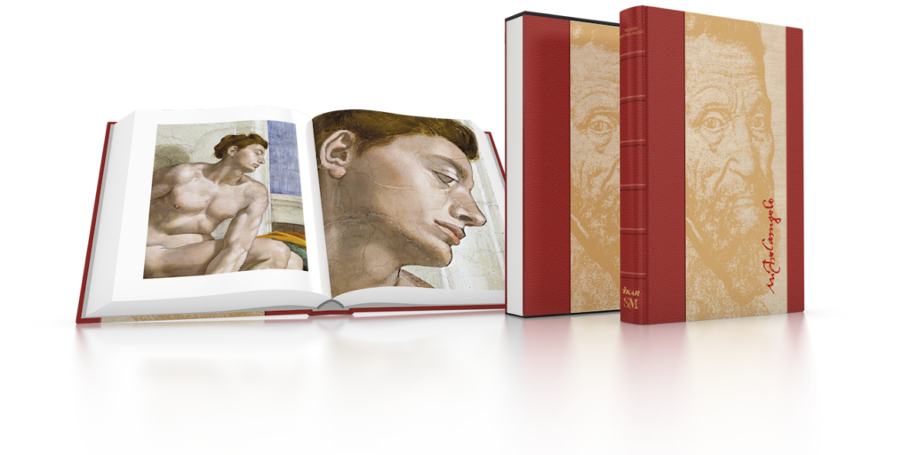 Velikán Michelangelo luxusná kniha