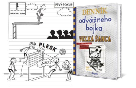 Denník odvážneho bojka Veľká šanca Jeff Kinney