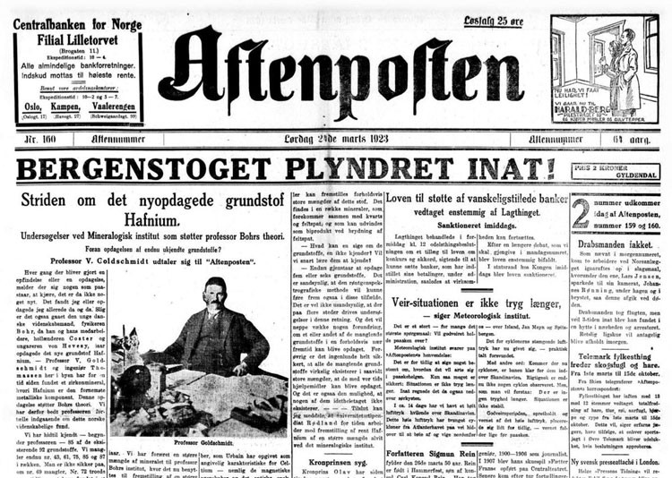 vražedná veľká noc Aftenposten