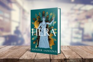 Kráľovná bohov Héra povstala, aby vzdorovala osudu. Nové rozprávanie od Jennifer Saintovej hera-jennifer-saint