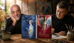 Obálky kníh Paula Coelha maľuje uznávaný slovenský výtvarník Martin Augustín alchymista-demon-coelho-augustin