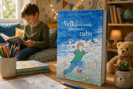 Môže jeden boľavý zub začať veľké dobrodružstvo? Adrian sa vydáva do sveta zubných víl velka-zachrana-adrianovho-zuba-kniha