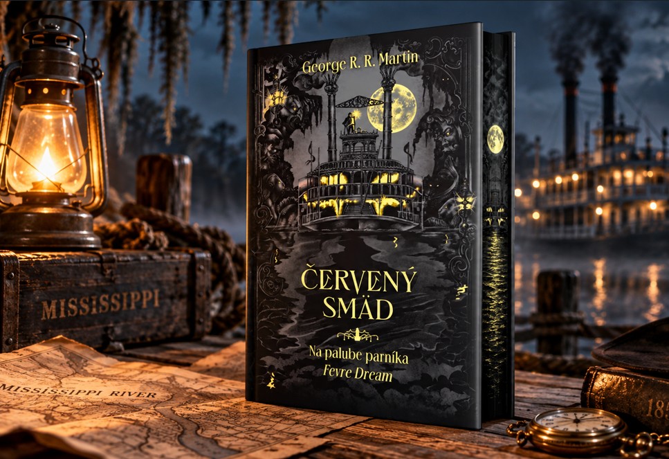 Ešte pred Hrou o tróny písal George R.R. Martin o upíroch. Červený smäd v novom vydaní s oriezkou cerveny-smad-george-rr-martin