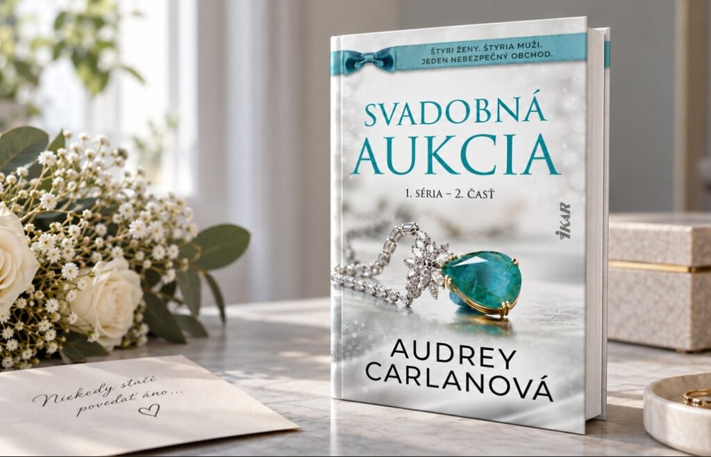 Svadobná aukcia pokračuje. Štyri ženy, štyri príbehy a muži, ktorí môžu zmeniť ich život svadobna-aukcia-audrey-carlan